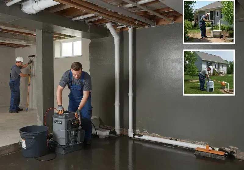 Basement Waterproofing and Flood Prevention process in Acton, CA